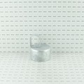 4" Post x 1 5/8" Top Rail Domestic Chain Link Loop Cap | Pressed Steel