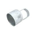 3" (2 7/8" OD) Post x 1 5/8" Top Rail Domestic Chain Link Loop Cap | Pressed Steel