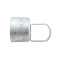 3" (2 7/8" OD) Post x 1 5/8" Top Rail Domestic Chain Link Loop Cap | Pressed Steel