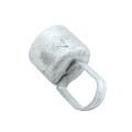3" (2 7/8" OD) Post x 1 5/8" Top Rail Domestic Chain Link Loop Cap | Pressed Steel