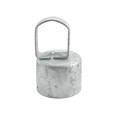3" (2 7/8" OD) Post x 1 5/8" Top Rail Domestic Chain Link Loop Cap | Pressed Steel