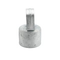 3" (2 7/8" OD) Post x 1 5/8" Top Rail Domestic Chain Link Loop Cap | Pressed Steel