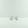 2 1/2" (2 3/8" OD) Post x 1 5/8" Rail Domestic Chain Link Line Rail Clamp | Pressed Steel