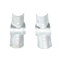 Chain Link 2 1/2" Post x 2" Rail Domestic Line Rail Clamps (Fits 2 3/8" OD Posts and 1 7/8" OD Rails) (Rail Clamps)