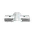 3" (2 7/8" OD) Post x 2 1/2" (2 3/8" OD) Rail Domestic Chain Link Line Rail Clamp | Pressed Steel (Rail Clamps)