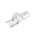 3" (2 7/8" OD) Post x 2 1/2" (2 3/8" OD) Rail Domestic Chain Link Line Rail Clamp | Pressed Steel (Rail Clamps)