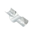 3" (2 7/8" OD) Post x 2 1/2" (2 3/8" OD) Rail Domestic Chain Link Line Rail Clamp | Pressed Steel (Rail Clamps)