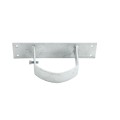 Chain Link 4" Domestic Heavy Line Wood Fence Adapters with Set Screws