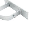Chain Link 4" Domestic Heavy Line Wood Fence Adapters with Set Screws