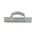 Chain Link 4 1/2" Domestic Heavy Line Wood Fence Adapters with Set Screws