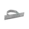 Chain Link 4 1/2" Domestic Heavy Line Wood Fence Adapters with Set Screws