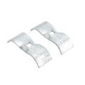 Chain Link 1 5/8" x 1 5/8" Domestic Panel Clamps - Pressed Steel (Panel Clamps)