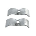 Chain Link 1 5/8" x 1 5/8" Domestic Panel Clamps - Pressed Steel (Panel Clamps)
