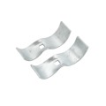 Chain Link 2 1/2" x 1 5/8" Domestic Panel Clamps - Pressed Steel (Fits 2 3/8" OD Posts)