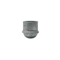 Chain Link 1 3/8" [Chain Link 1 3/8" OD] Domestic Galvanized Round Dome External Fence Post Cap (Pressed Steel - HDG)
