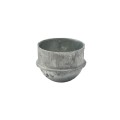 Chain Link 2 1/2" (2 3/8" OD] Domestic Galvanized Round Dome External Fence Post Cap (Pressed Steel - HDG)