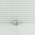 Chain Link 2 1/2" (2 3/8" OD] Domestic Galvanized Round Dome External Fence Post Cap (Pressed Steel - HDG)