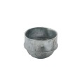 Chain Link 2" [1 7/8" OD] Domestic Galvanized Round Dome External Fence Post Cap (Pressed Steel - HDG)