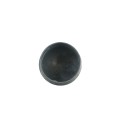 Chain Link 3" [2 7/8" OD] Domestic Galvanized Round Dome External Fence Post Cap (Pressed Steel - HDG)
