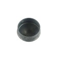 Chain Link 3" [2 7/8" OD] Domestic Galvanized Round Dome External Fence Post Cap (Pressed Steel - HDG)
