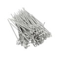 Chain Link 6" (1 3/8" or 1 5/8" Top Rail) Domestic Aluminum Pretied Pigtail Fence Ties | 9 Gauge (100 Ties) | Made in the USA