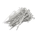 Chain Link 6" (1 3/8" or 1 5/8" Top Rail) Domestic Aluminum Pretied Pigtail Fence Ties | 9 Gauge (100 Ties) | Made in the USA