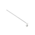 Chain Link 6" (1 3/8" or 1 5/8" Top Rail) Domestic Aluminum Pretied Pigtail Fence Ties | 9 Gauge (100 Ties) | Made in the USA