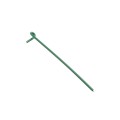 6 1/2" (1 5/8" or 1 7/8" Top Rail) Domestic Chain Link 9 Gauge Pretied Fence Tie | Aluminum, Vinyl Coated Green - 100 Count