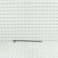 Chain Link 8 1/4" (2 3/8" Posts) Domestic Black Aluminum Pretied Pigtail Fence Ties - 9 Gauge (100 Ties) - Made in the USA