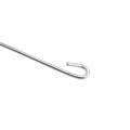 Chain Link 8 1/4" (2 3/8" Posts) Domestic Aluminum Pretied Pigtail Fence Ties | 9 Gauge (100 Ties) | Made in the USA