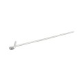 Chain Link 8 1/4" (2 3/8" Posts) Domestic Aluminum Pretied Pigtail Fence Ties | 9 Gauge (100 Ties) | Made in the USA