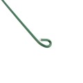 8 1/4" (2 3/8" Posts) Domestic Chain Link 9 Gauge Pretied Fence Tie | Aluminum, Vinyl Coated Green - 100 Count