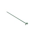 8 1/4" (2 3/8" Posts) Domestic Chain Link 9 Gauge Pretied Fence Tie | Aluminum, Vinyl Coated Green - 100 Count