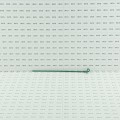 9 1/2" (2 7/8" Posts) Domestic Chain Link 9 Gauge Pretied Fence Tie | Aluminum, Vinyl Coated Green - 100 Count
