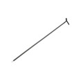 9 1/2" (2 7/8" Posts) Domestic Chain Link 9 Gauge Pretied Fence Tie | Galvanized Steel, Vinyl Coated Black - 100 Count