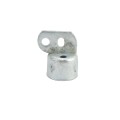 Chain Link 1 5/8" Domestic Brace Rail Ends - Pressed Steel