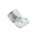Chain Link 1 5/8" Domestic Offset Rail End - Pressed Steel