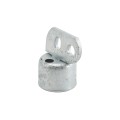 Chain Link 1 5/8" Domestic Offset Rail End - Pressed Steel
