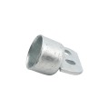 Chain Link 1 5/8" Domestic Offset Rail End - Pressed Steel