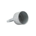Chain Link 2" Domestic Brace Rail Ends - Pressed Steel (Fits 1 7/8" OD)