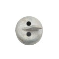 Chain Link 2 1/2" Domestic Offset Rail Ends - Pressed Steel (Fits 2 3/8" OD)