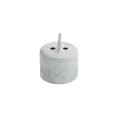 3" Domestic Offset Rail End - Pressed Steel (Fits 2 7/8" OD)