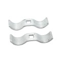 Chain Link 1 3/8" x 1 3/8" Domestic Saddle Clamps - Pressed Steel