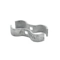Chain Link 1 3/8" x 1 3/8" Domestic Saddle Clamps - Pressed Steel
