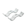 Chain Link 1 3/8" x 1 3/8" Domestic Saddle Clamps - Pressed Steel