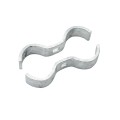 Chain Link 1 5/8" x 1 5/8" Domestic Saddle Clamps - Pressed Steel