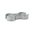 Chain Link 1 5/8" x 1 5/8" Domestic Saddle Clamps - Pressed Steel