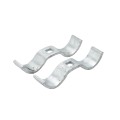 Chain Link 1 5/8" x 1 5/8" Domestic Saddle Clamps - Pressed Steel