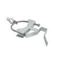 Chain Link 6 5/8" x 2" Domestic Single Gate Cantilever Latches