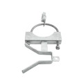 Chain Link 6 5/8" x 2" Domestic Single Gate Cantilever Latches